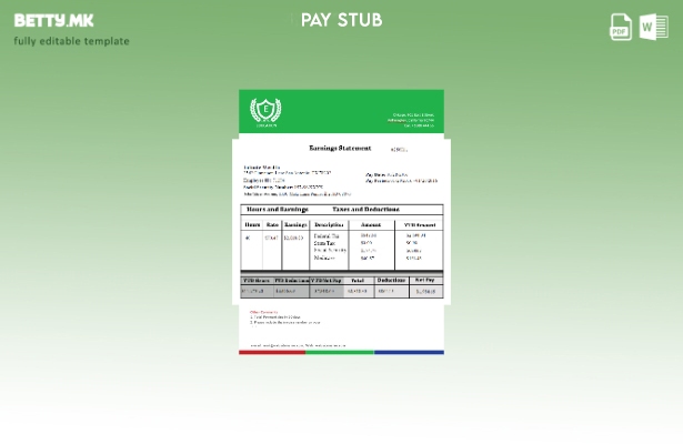 модерен стил Шаблон за изјава за заработка во Австралија за бесконечно богатство